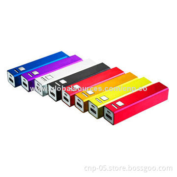 Portable Battery Chargers for Smartphones, OEM Services Provided, Aluminum Case